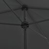 vidaXL Beach Parasol Anthracite 200x125 cm