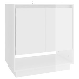 vidaXL Sideboard | High gloss white | Engineered wood | Medium | Sideboard