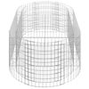 vidaXL Gabion Raised Bed Galvanised Iron 200x100x50 cm