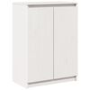 vidaXL Sideboard White 60x36x84 cm Solid Wood Pine
