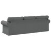 vidaXL Sofa Dark Grey Overall dimensions: 245 x 82 x 80 cm (W x D x H)