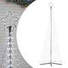 vidaXL LED Christmas Tree 495 LEDs Cold White 302 cm