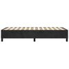 vidaXL Box Spring Bed without Mattress Black King Single Size Velvet