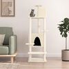 vidaXL Cat Tree with Sisal Scratching Posts Cream 154 cm