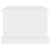 vidaXL Coffee Table White 50x50x35 cm Engineered Wood