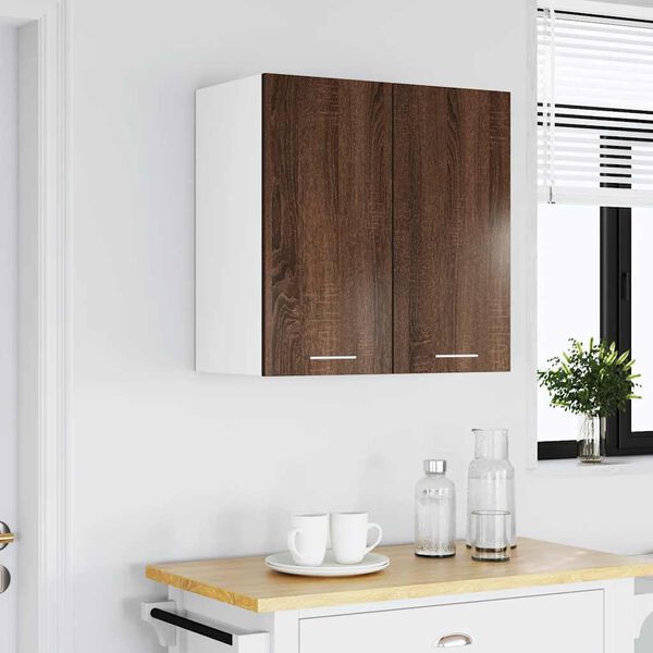 vidaXL Hanging Cabinet Lyon Brown Oak 60x31x60 cm Engineered Wood