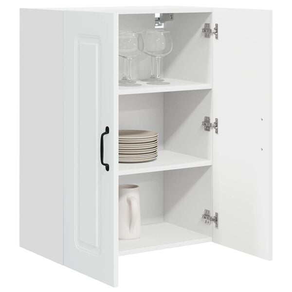 vidaXL Kitchen Cabinet Kalmar White 60 x 31 x 80 cm Engineered Wood