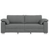 vidaXL Sofa Dark Grey 219 x 80 x 82 cm Fabric