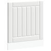 vidaXL Dishwasher Panel Lucca White Engineered Wood