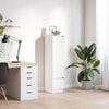 vidaXL Highboard White 29.5x34x119.5 cm Engineered Wood