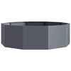 vidaXL Planter Anthracite 120 x 120 x 35 cm Steel