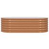 vidaXL Raised Bed Brown 160 x 80 x 44 cm Steel
