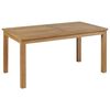 vidaXL Coffee Table | Brown | Solid Teak Wood | 90x50x45 cm | Sturdy