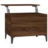 vidaXL Coffee Table Brown Oak 60x44,5x45 cm Engineered Wood