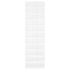 vidaXL Shoe Cabinet White 54x34x183 cm Engineered Wood