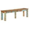 vidaXL Bench 160x35x46 cm Solid Reclaimed Wood