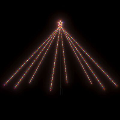vidaXL Christmas Tree Lights Indoor Outdoor 576 LEDs Colourful 3.6 m