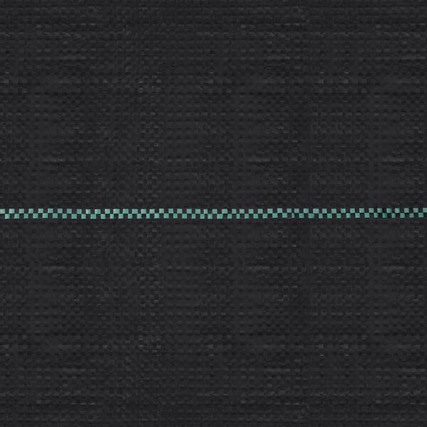 vidaXL Weed & Root Control Mat Black 2x10 m PP