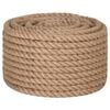 vidaXL Jute Rope 50 m Long 16 mm Thick
