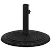 vidaXL Umbrella Base Black 45x45x30 cm Cast Iron