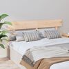 vidaXL Bed Headboard 154x3x81 cm Solid Wood Pine