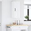 vidaXL Kitchen Cabinet High Gloss White 30 x 31 x 80 cm