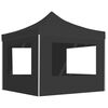 vidaXL Party Tent | Anthracite | Aluminium alloy, Oxford fabric with PVC coating