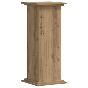 vidaXL Plant Stand Oak 33 x 33 x 80 cm Engineered wood