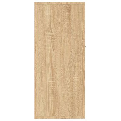 vidaXL Sideboard Sonoma Oak 88x30x70 cm Engineered Wood