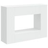 vidaXL Console Table White 101 x 29 x 74 cm Engineered Wood