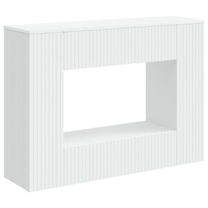 vidaXL Console Table White 101 x 29 x 74 cm Engineered Wood