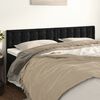 vidaXL Headboards 2 pcs Black 80 cm Velvet