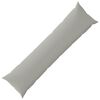 vidaXL Cushion with Pillow HEERLEN Grey 40 x 145 cm Polyester