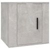 vidaXL 8 Piece TV Cabinet Set Concrete Grey Engineered Wood