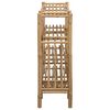 vidaXL Shoe Rack with Shelf Natural 88 x 27 x 80 cm Bamboo