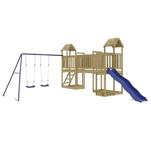 vidaXL Outdoor Playset Impregnated Wood Pine