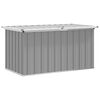 vidaXL Garden Storage Box Grey 129x67x65 cm