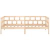 vidaXL Day Bed without Mattress Solid Wood Pine 90x190 cm Single