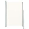 vidaXL Patio Retractable Side Awning 120 x 300 cm Cream