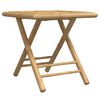 vidaXL Folding Garden Table 45x45x45 cm Bamboo