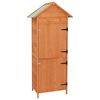 vidaXL Garden Storage Cabinet Brown 42,5x64x190 cm