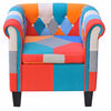 Home Armchair Fabric Patchwork Cushion Armrest High Quality