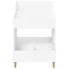 vidaXL Media Shelves White 70.5 x 46 x 112 cm Engineered Wood