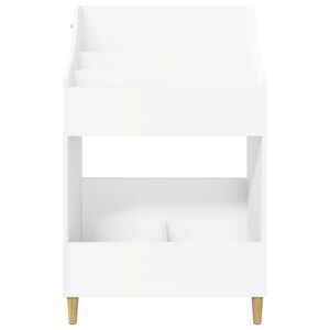 vidaXL Media Shelves White 70.5 x 46 x 112 cm Engineered Wood