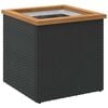 vidaXL Planter | Black, Brown