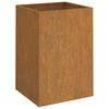 vidaXL Planter 42x38x75 cm Corten Steel
