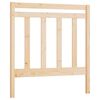 vidaXL Bed Headboard 95x4x100 cm Solid Wood Pine