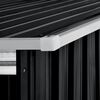 vidaXL Garden Shed with Sliding Doors Anthracite 329.5x312x178 cm Steel