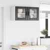 vidaXL Kitchen Cabinet 2 pcs Black 40 x 31 x 40 cm Engineered Wood