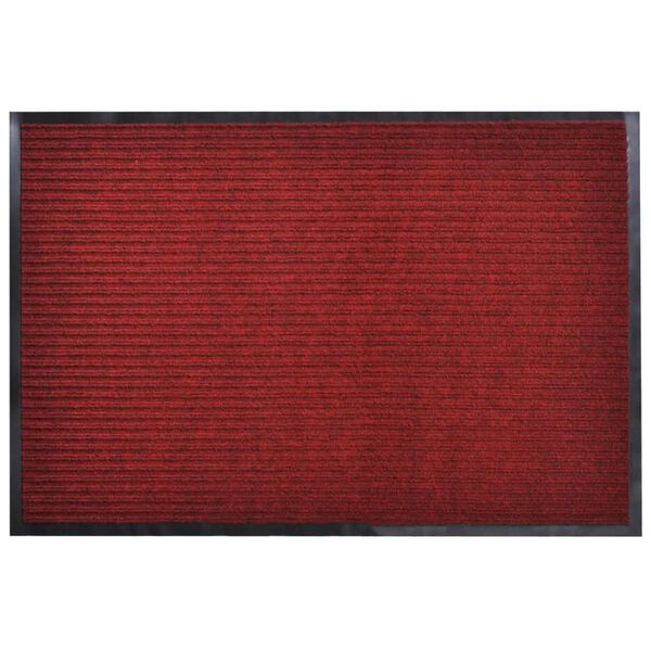 vidaXL Door Mat Red 90 x 60 cm PVC